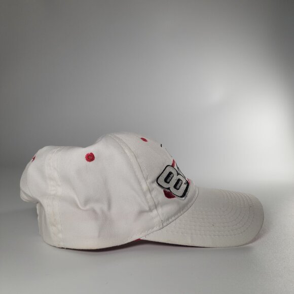 NASCAR DALE EARNHARDT JR. # 8 WHITE SNAPBACK HAT CAP by CHASE AUTHENTICS - Picture 9 of 9